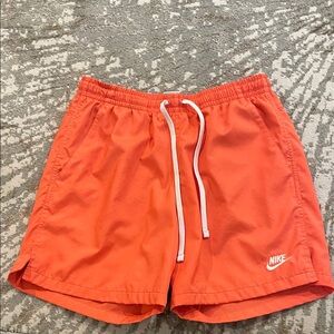 Nike Vibrant Orange Shorts